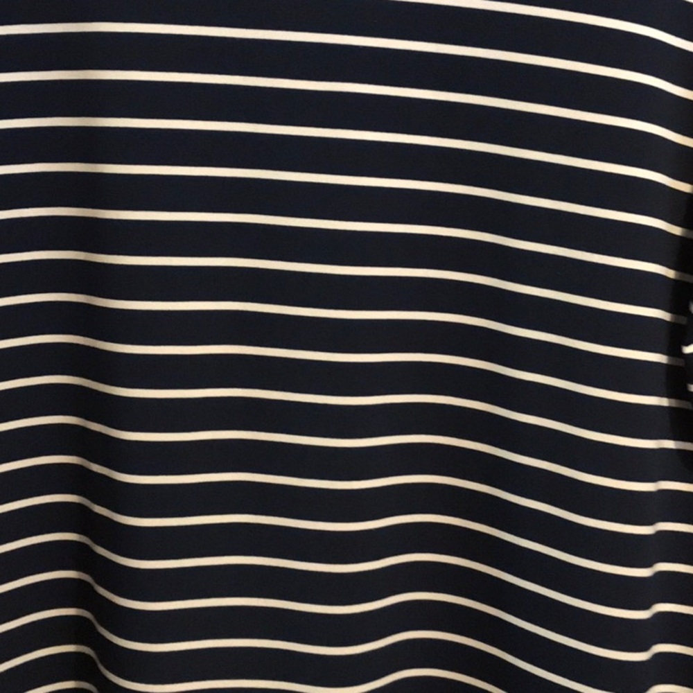 Chico’s Navy & White Knit Top - Picture 4 of 6